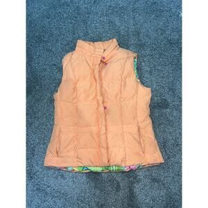 Lilly‎ Pulitzer vintage puffer vest medium